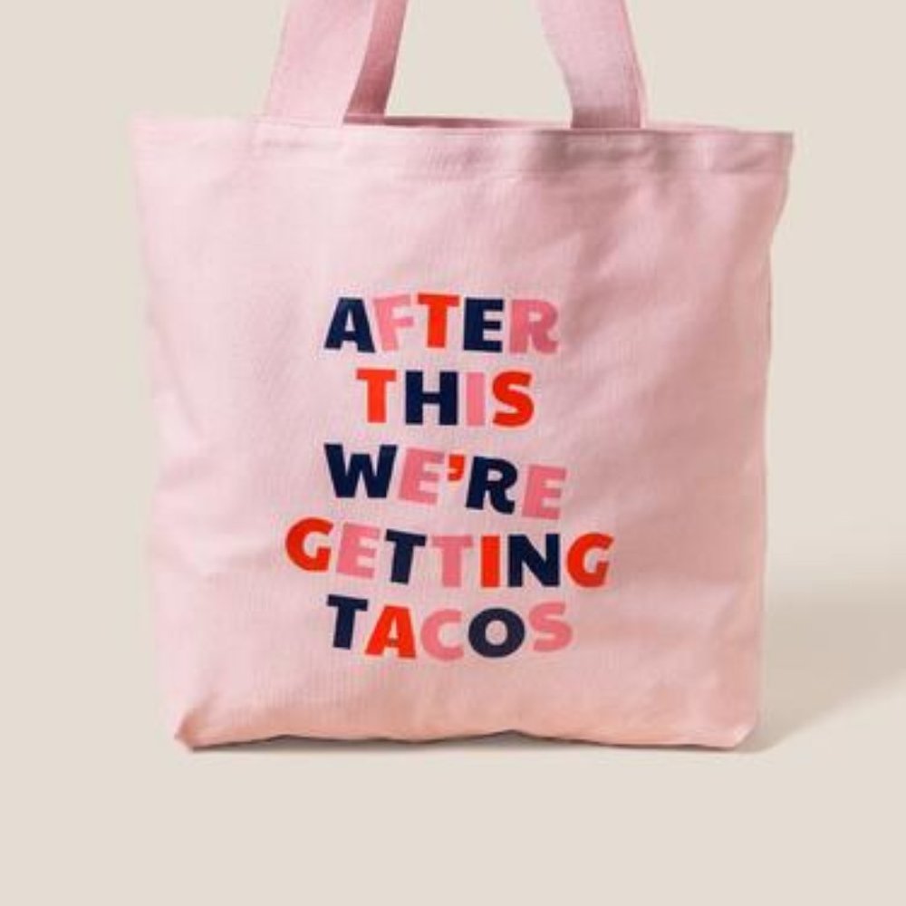 Ban.do Big Canvas Tote, After This We’re Getting Tacos